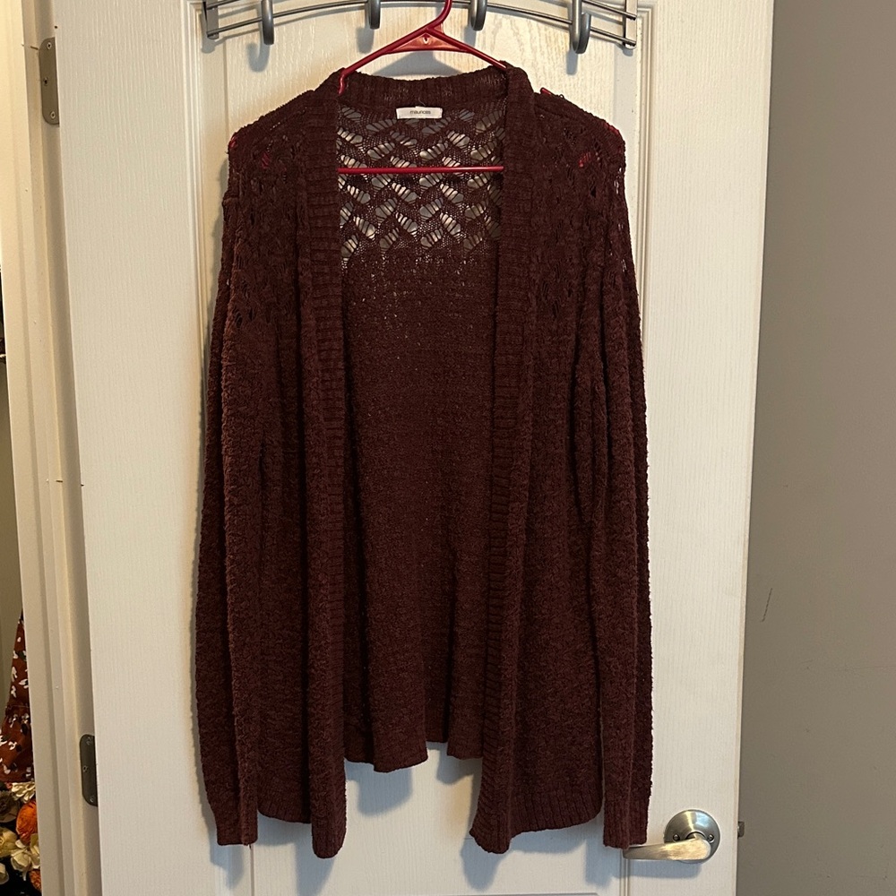Maurices Deep Brown Knit Sweater
